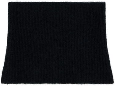 Tørklæde Tom Ford Tom Ford Snood with Metal Plaque Sort | SNK001-YAX935, 1