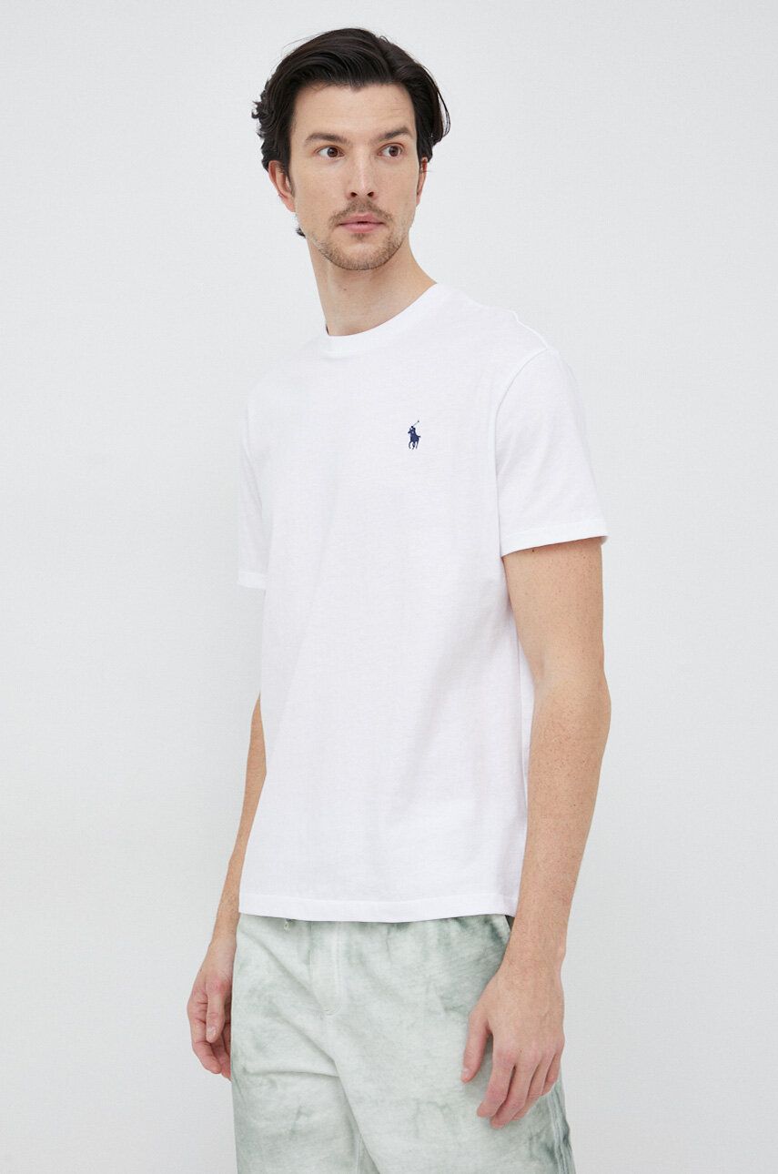 T-shirt Polo by Ralph Lauren Classic Fit Cotton T-Shirt Hvid | 710707087, 0