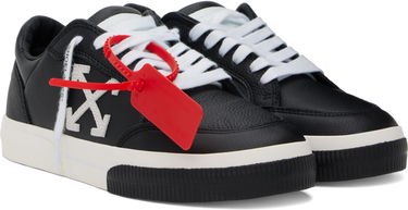 Sneakers og sko Off-White Off-White New Low Vulcanized Sort | OMIA293C99LEA0021001, 3