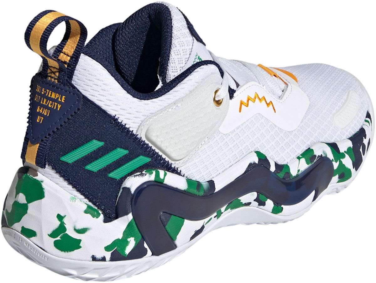 Sneakers og sko adidas Performance Donovan Mitchell D.O.N. Issue #3 Hvid | g58268, 1