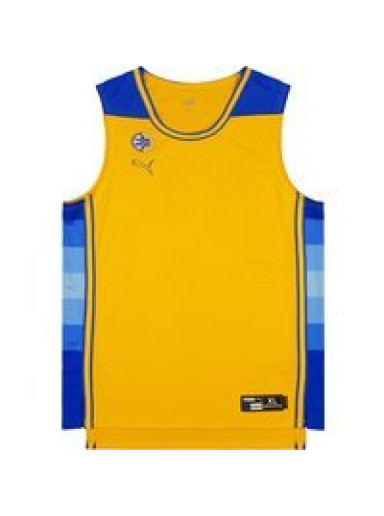 Jersey Puma Maccabi Tel Aviv Basketball Game Jersey Gul | 677962_02