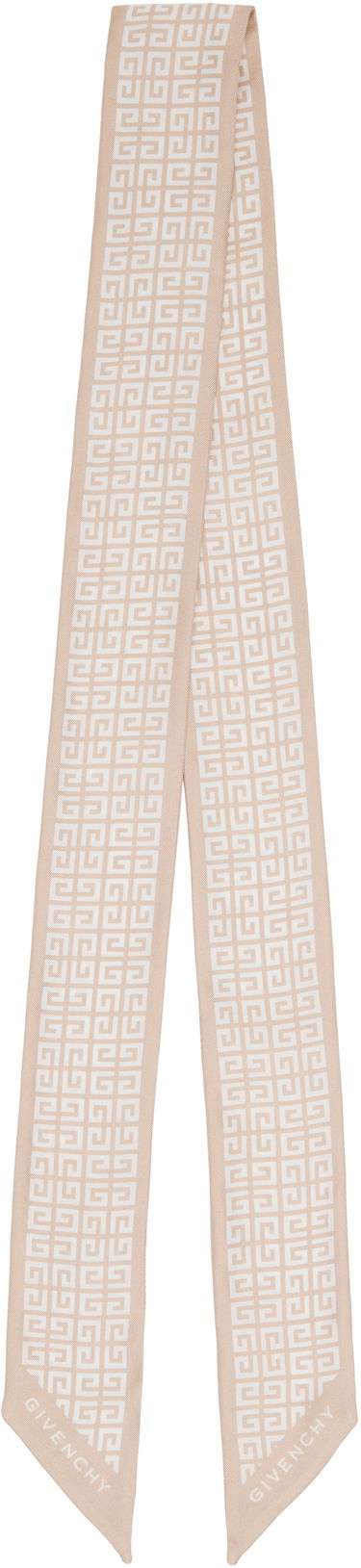 Tørklæde Givenchy Silk Scarf Beige | BG00AXG002053, 2