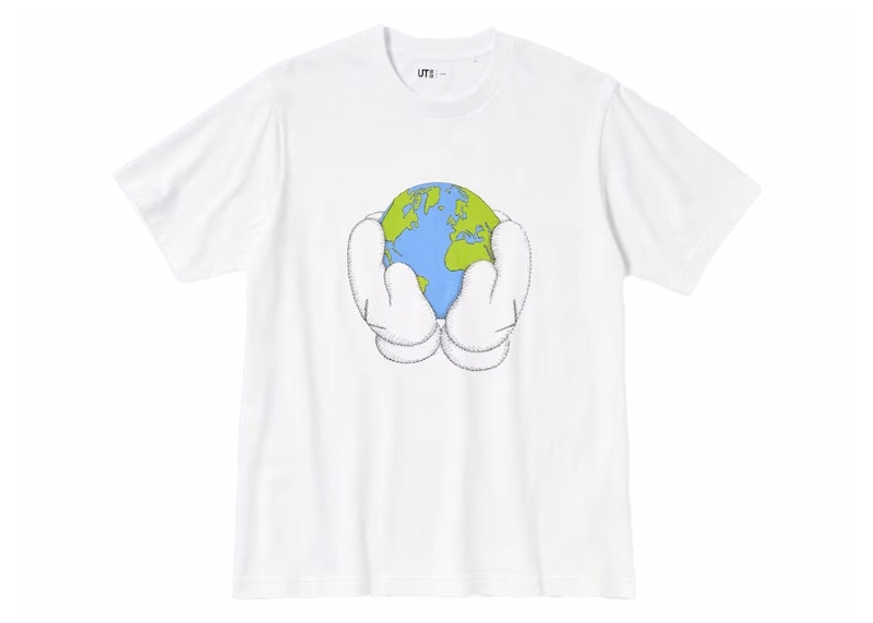 T-shirt KAWS KAWS Peace For All Graphic Tee Hvid | 457869, 0