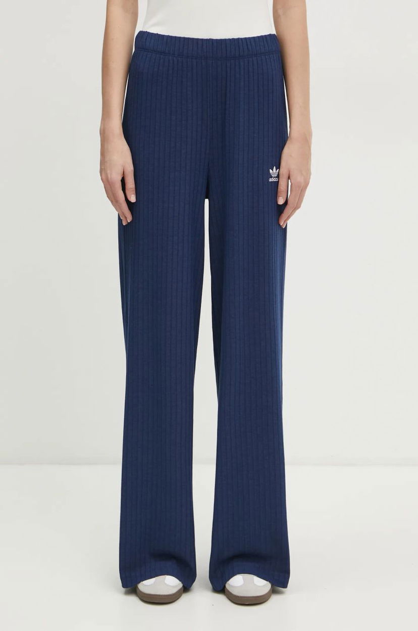 Bukser adidas Originals Originals Essential Wide-Leg Pants Blå | JD1496