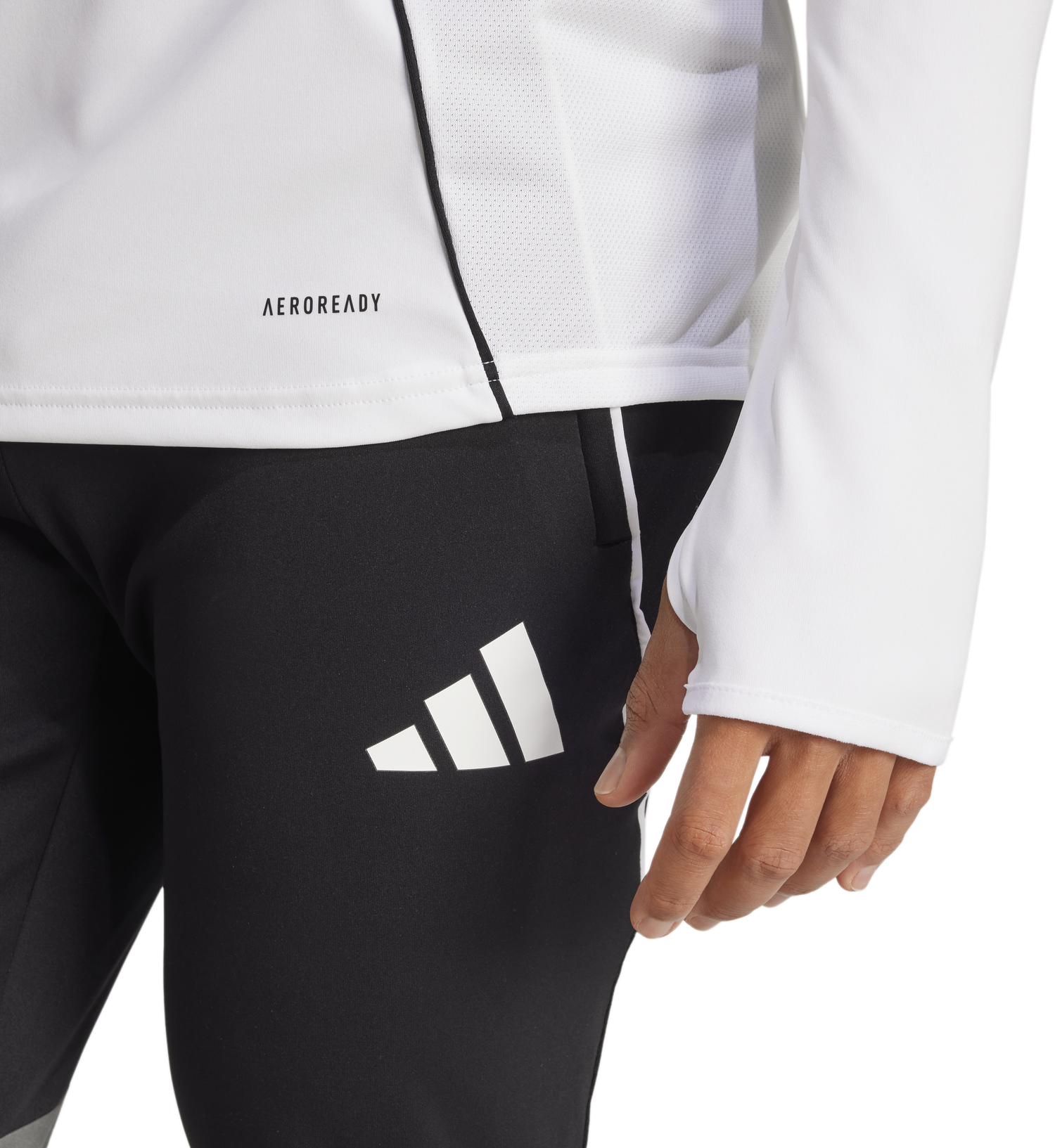 Sweatshirt adidas Performance Adidas TIRO25C TR Long Sleeve Top Hvid | jj1516, 1