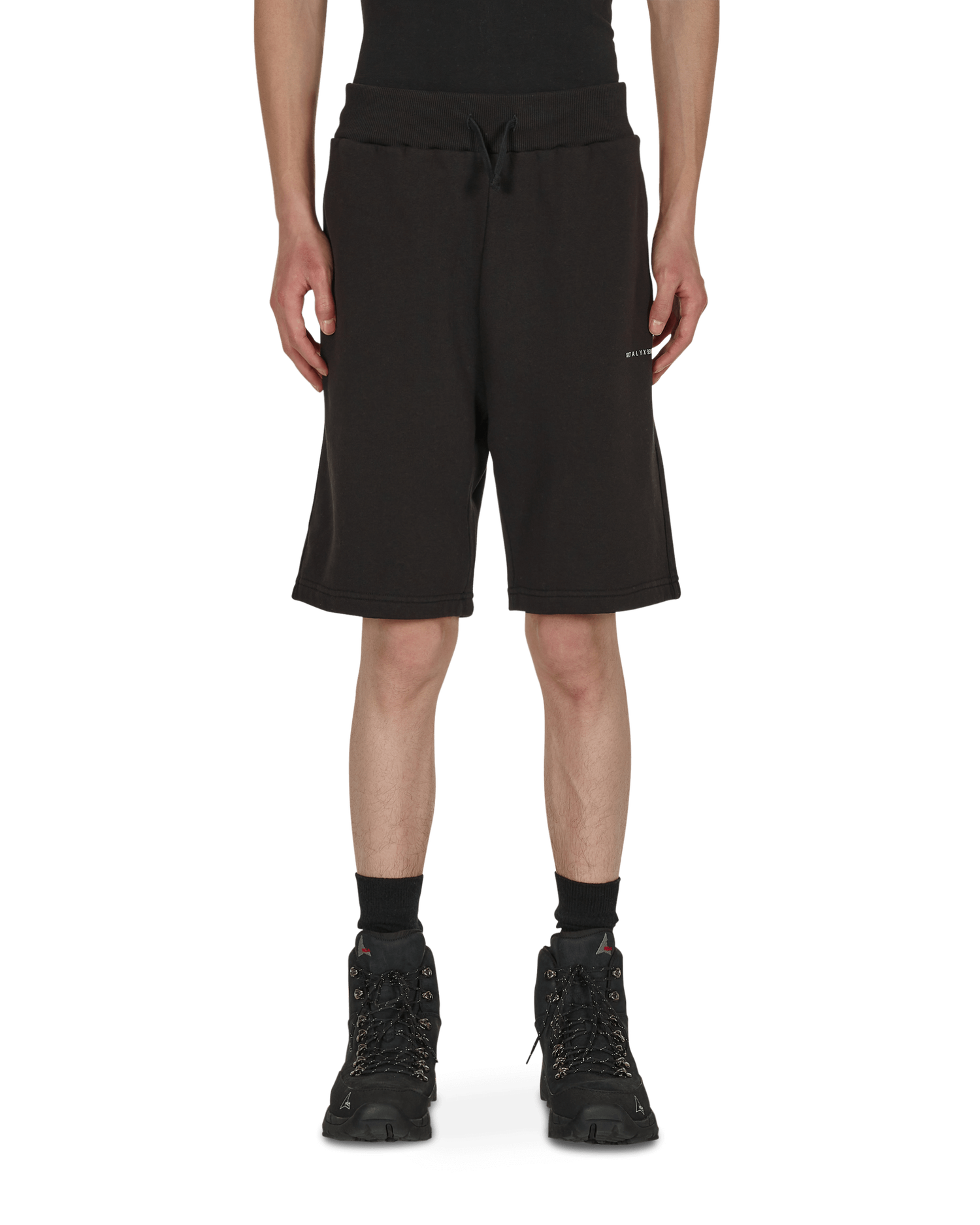 Shorts 1017 ALYX 9SM Collection Logo Sweat Short Sort | AAUSO0050FA01-BLK0001, 0
