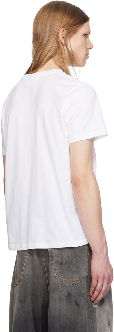 T-shirt GANNI Thin Jersey Relaxed T-shirt Hvid | T3561-151, 3