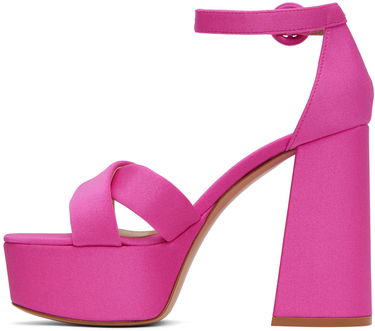 Sneakers og sko Gianvito Rossi Sheridan Heeled Platform Sandals Lyserød | G61418.70RIC.LYC, 2