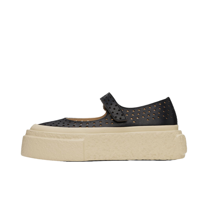 Sneakers og sko Maison Margiela Chunky Gambetta Ballerina Flats Sort | S66WS0100 P6778