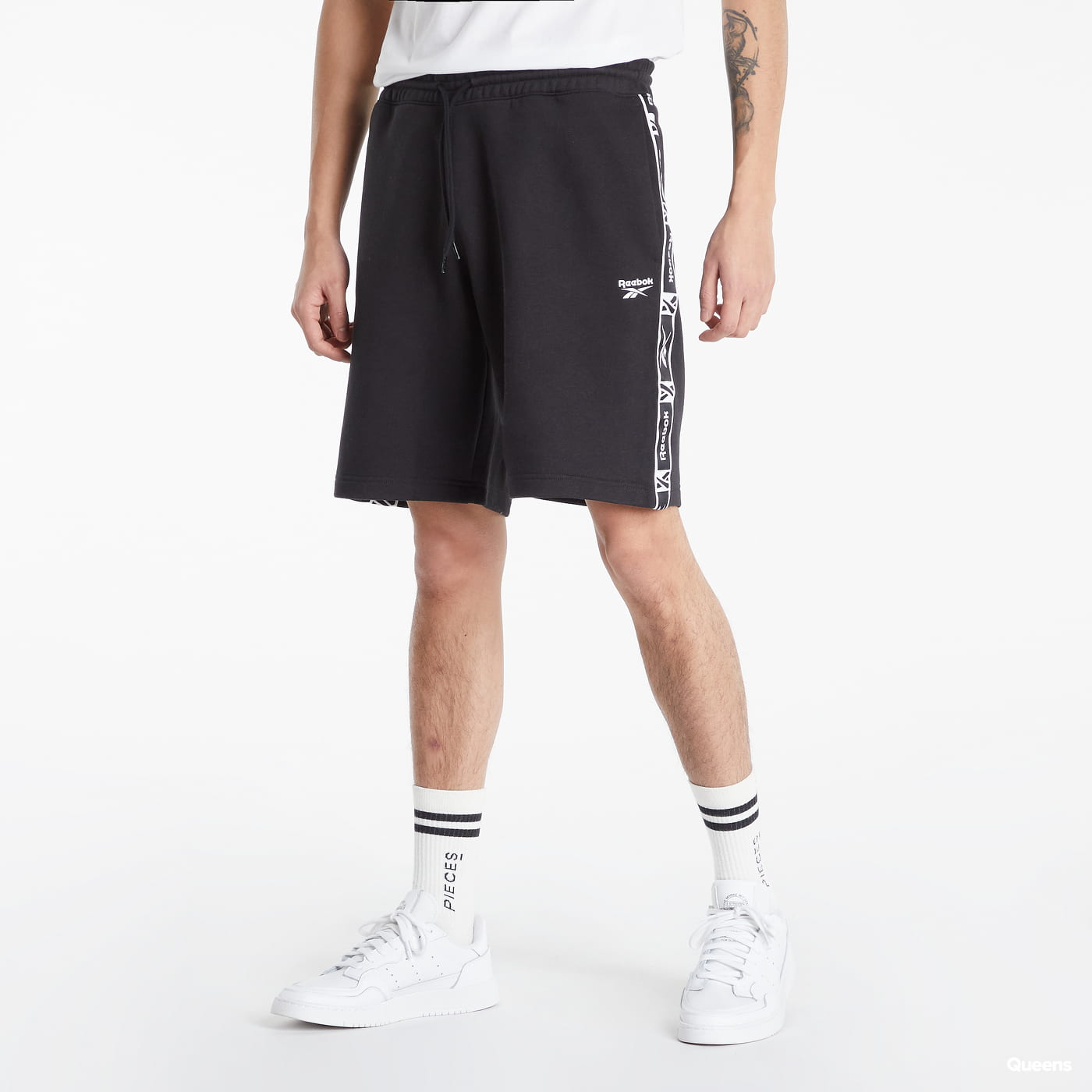 Shorts Reebok Identity Tape Shorts Sort | HB5979, 0