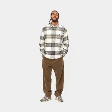 Bukser Carhartt WIP Calder Pant "Tamarind" Brun | I032299_1CN_02, 2