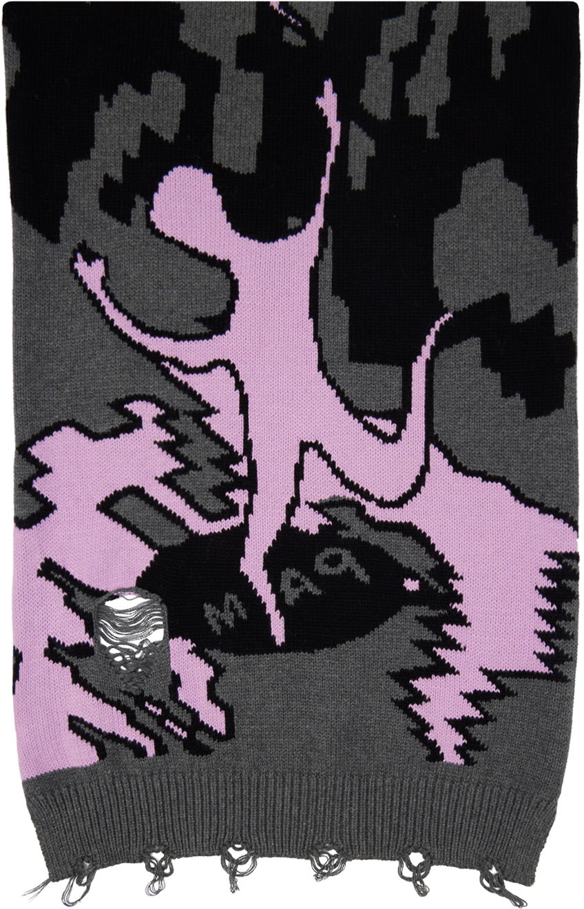 Tørklæde Perks And Mini Cashmere Scarf Lilla | 10201, 1