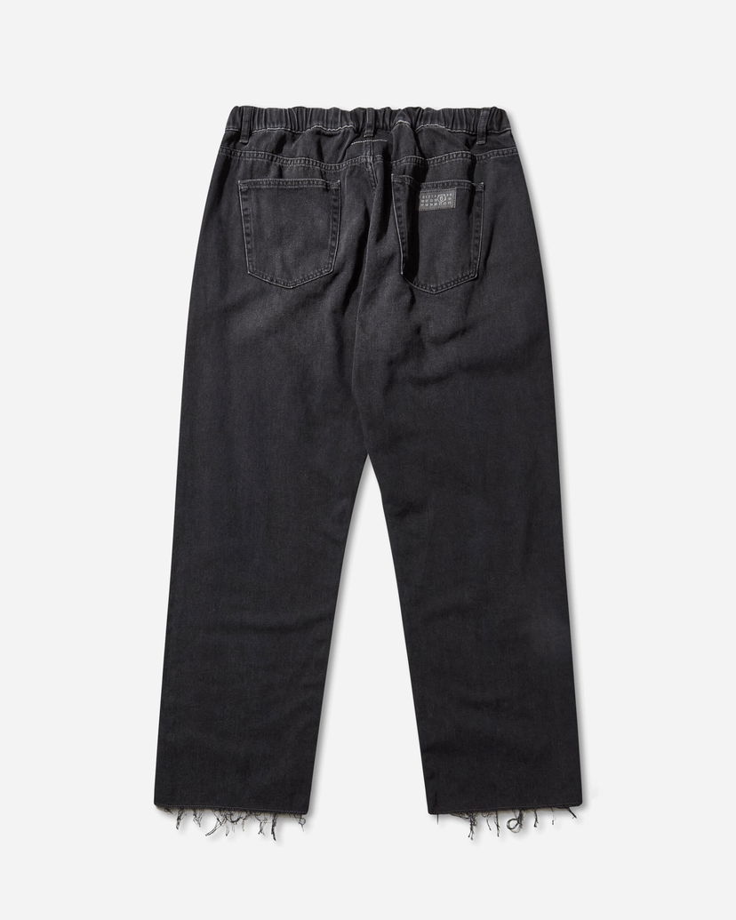 Jeans Maison Margiela Straight-Leg Jeans Sort | SH0LA0027 966