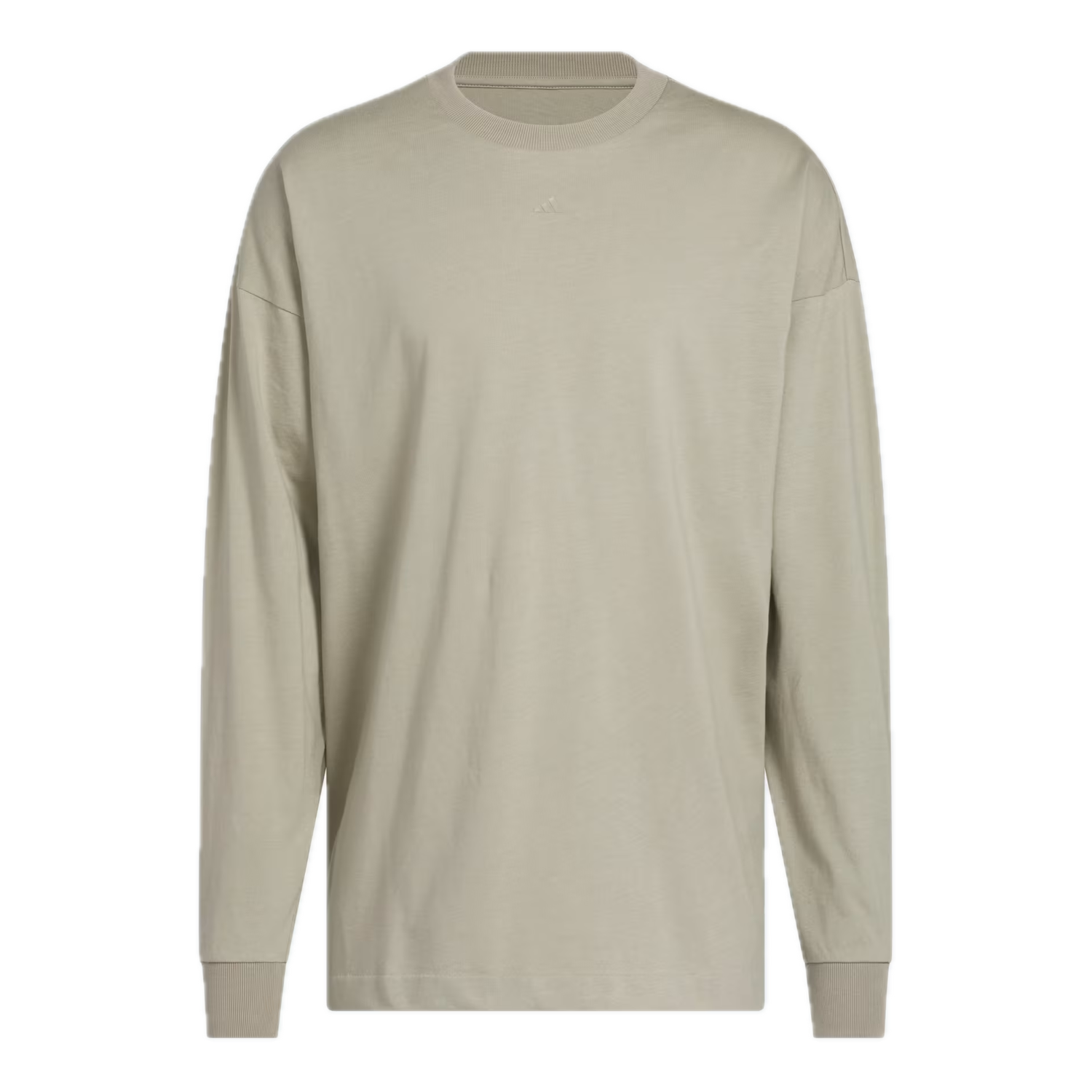 T-shirt adidas Originals adidas Basketball Long Sleeve T-Shirt Beige | JD6130, 0