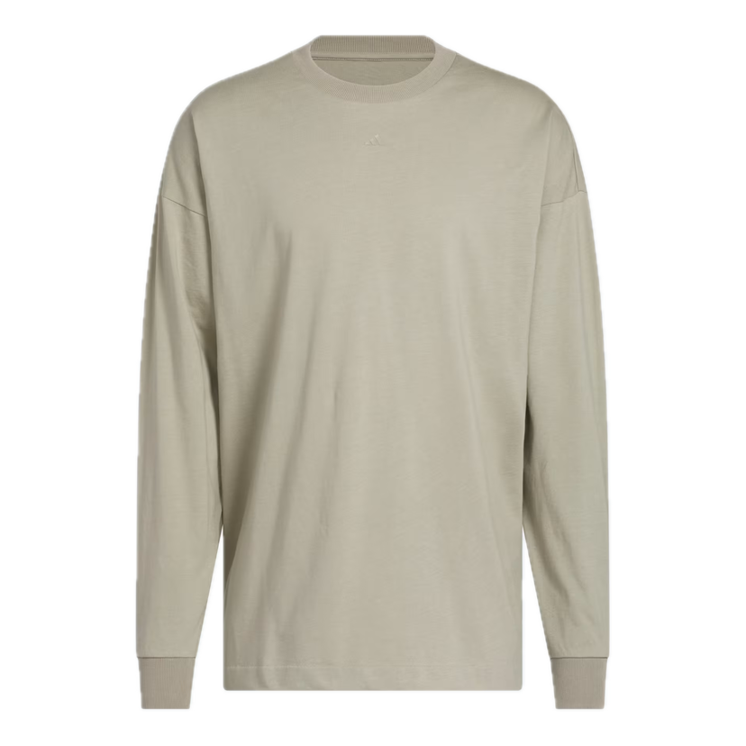 T-shirt adidas Originals adidas Basketball Long Sleeve T-Shirt Beige | JD6130