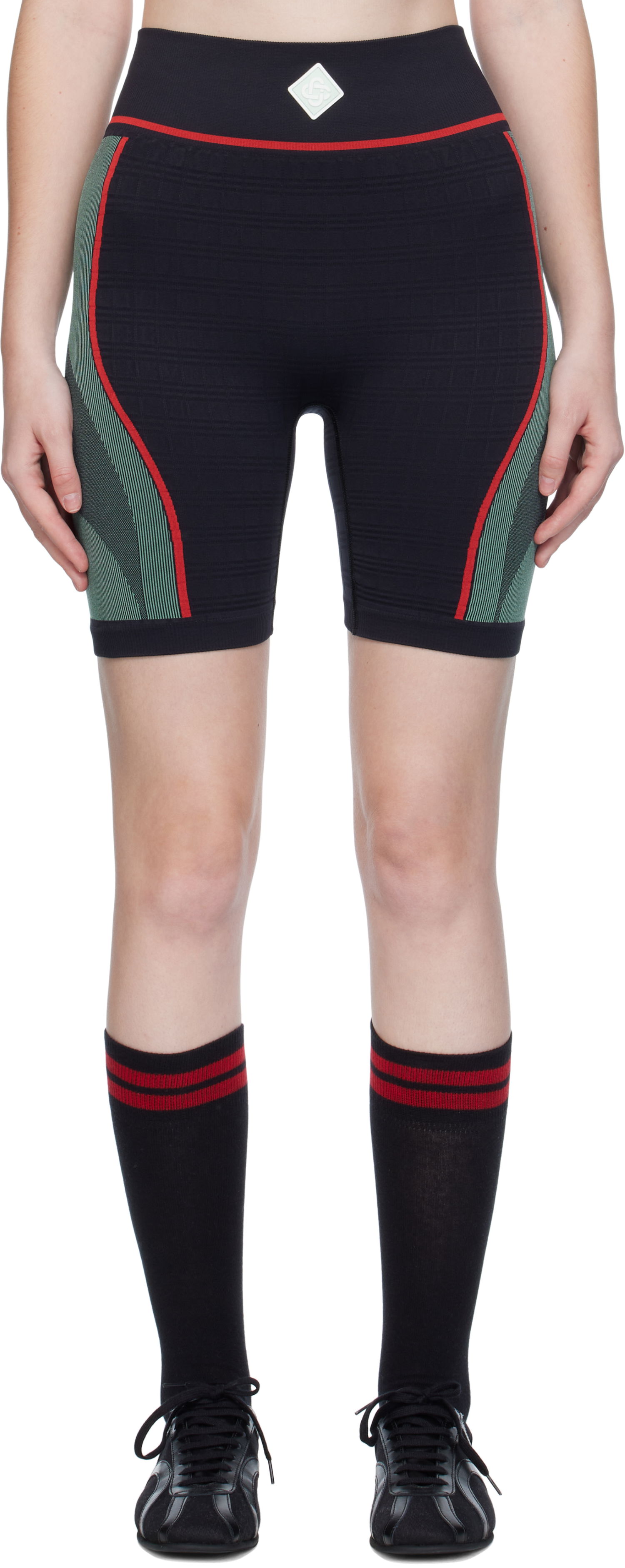 Shorts Casablanca Casablanca Seamless Sport Shorts Sort | WPF25-ACT-031-01, 0