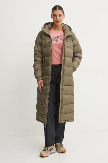 Puffer jakke Columbia Long Padded Winter Jacket Grøn | 2051351, 1