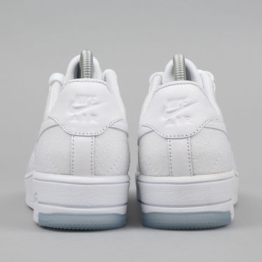 Sneakers og sko Nike W Air Force 1 Flyknit Low Hvid | 820256-101, 3
