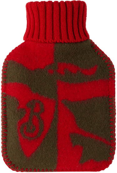 Tilbehør Burberry Burberry Wool Hot Water Bottle Rød | 8093961, 1