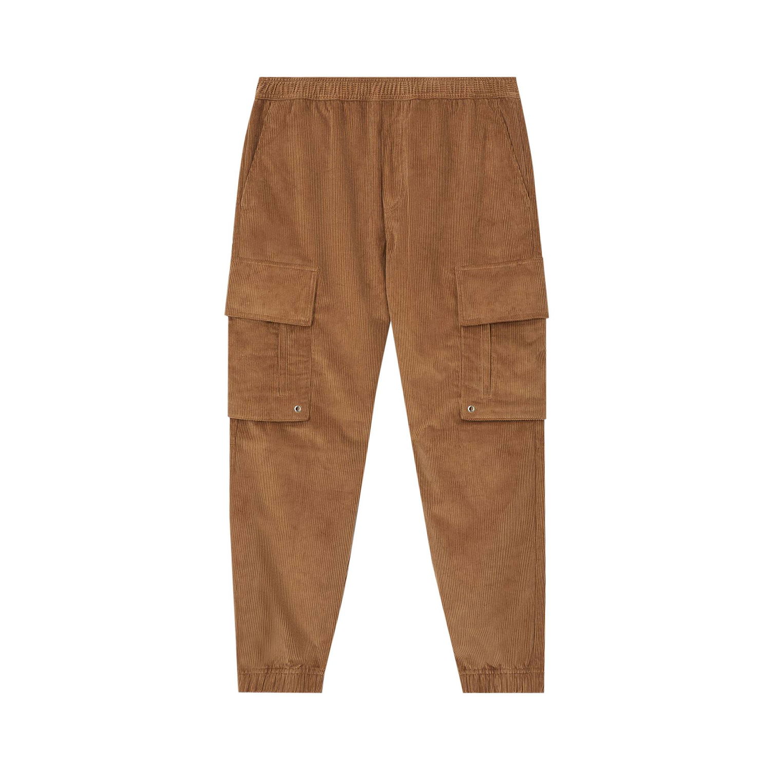 Bukser Burberry Logo Detail Corduroy Cargo Trousers Brun | 8055141, 1
