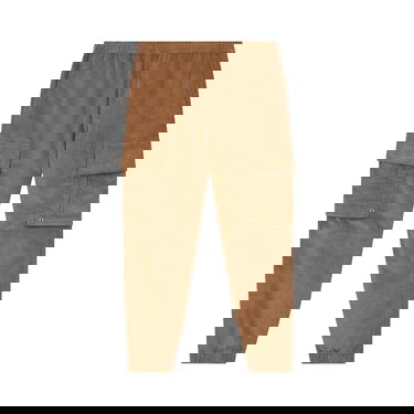 Bukser Burberry Logo Detail Corduroy Cargo Trousers Brun | 8055141, 1