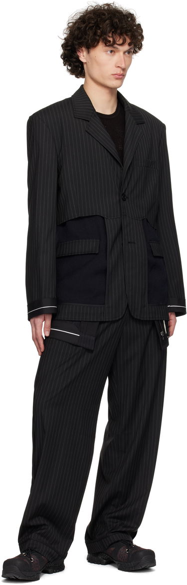 Bukser Andersson Bell Inside Out Stripe Trousers Sort | apa813m, 3