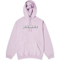 Sweatshirt VETEMENTS Bubble Gum Logo Hoodie Lyserød | UE64HD190P, 1