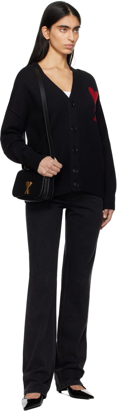 Håndtaske AMI Mini Paris Bag Sort | ULL007.AL0036, 3