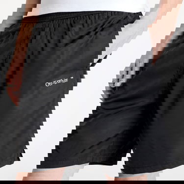 Badetøj Off-White Arrow Swim Shorts Sort | OMFD008C99FAB0011001, 1