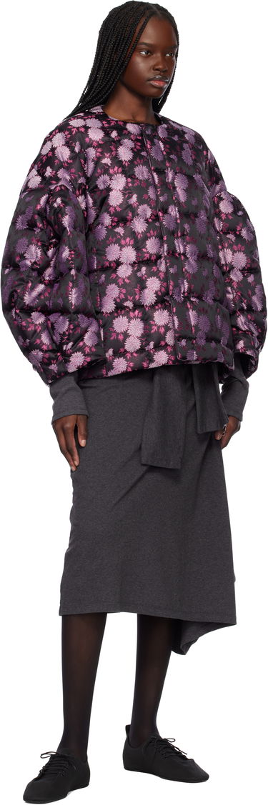 Puffer jakke Comme des Garçons Comme des Garçons Floral Quilted Jacket Lilla | GO-J032-051-1, 3