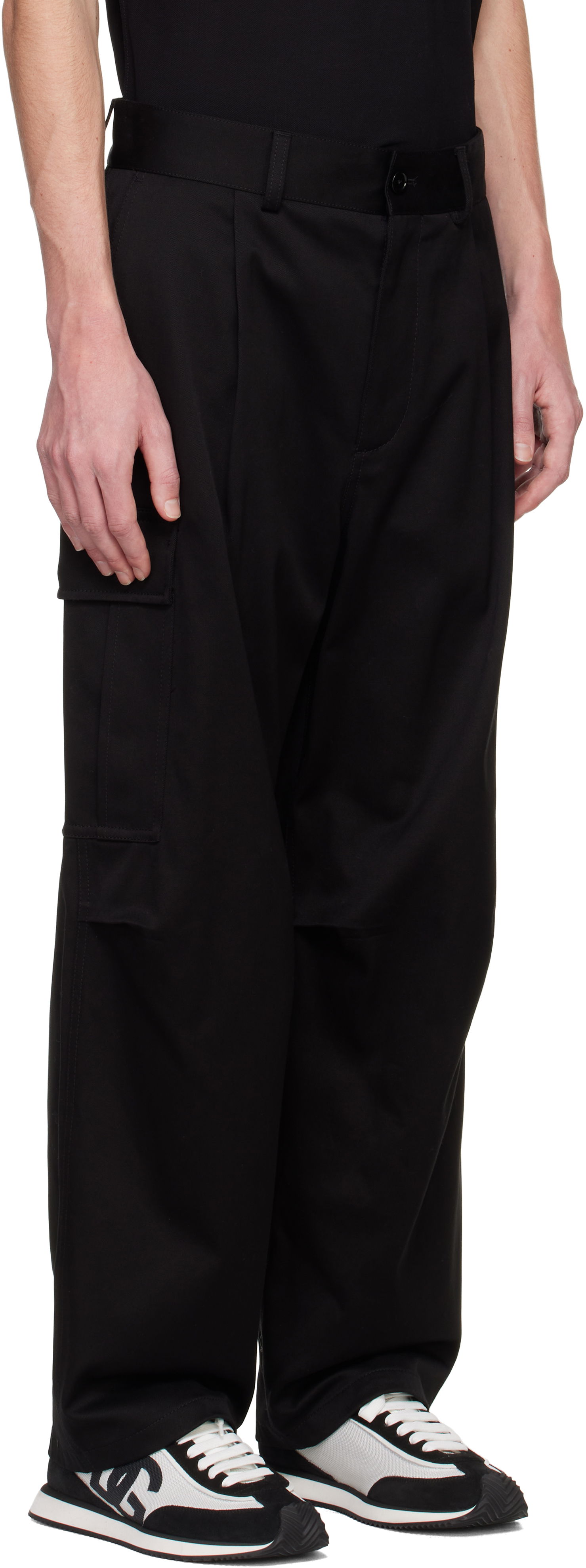 Cargo bukser Dolce & Gabbana Cargo Pants Sort | GP03KZFUFMU, 1