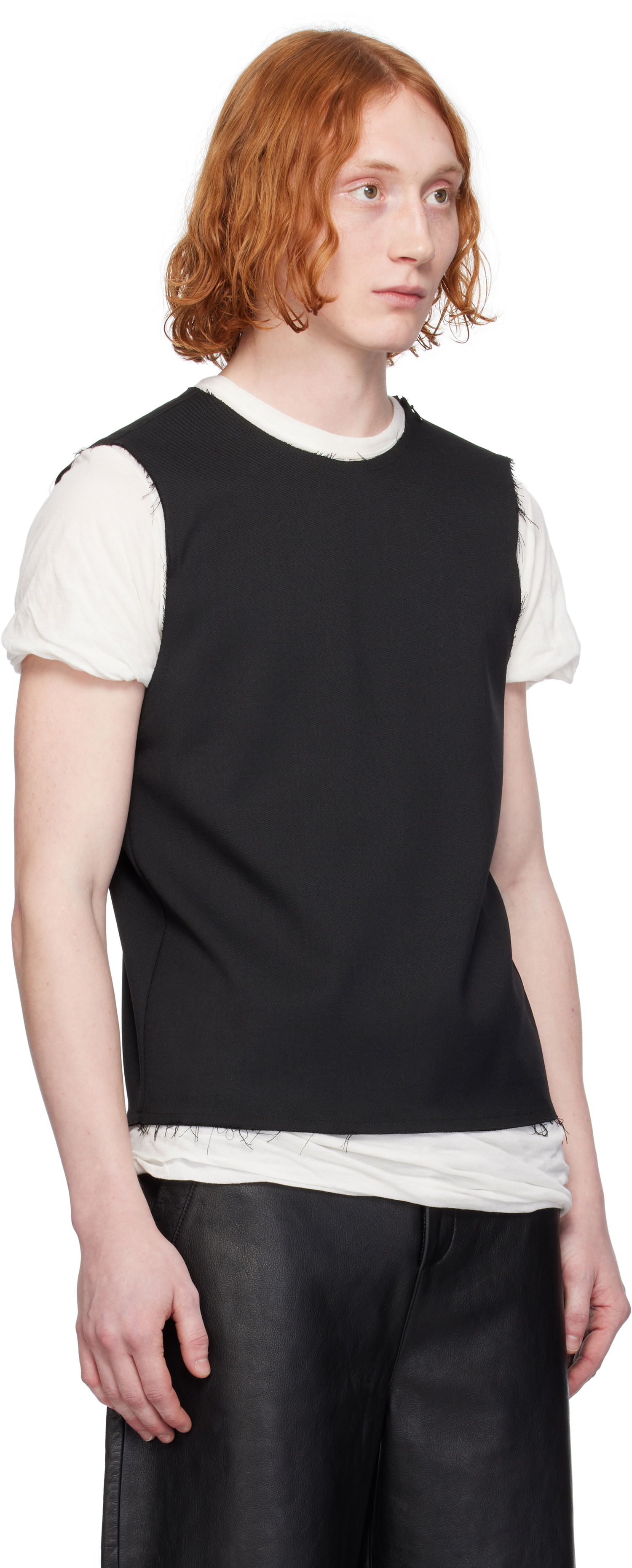 Vest Entire Studios Tell Tank Top Sort | ES2534BW, 1