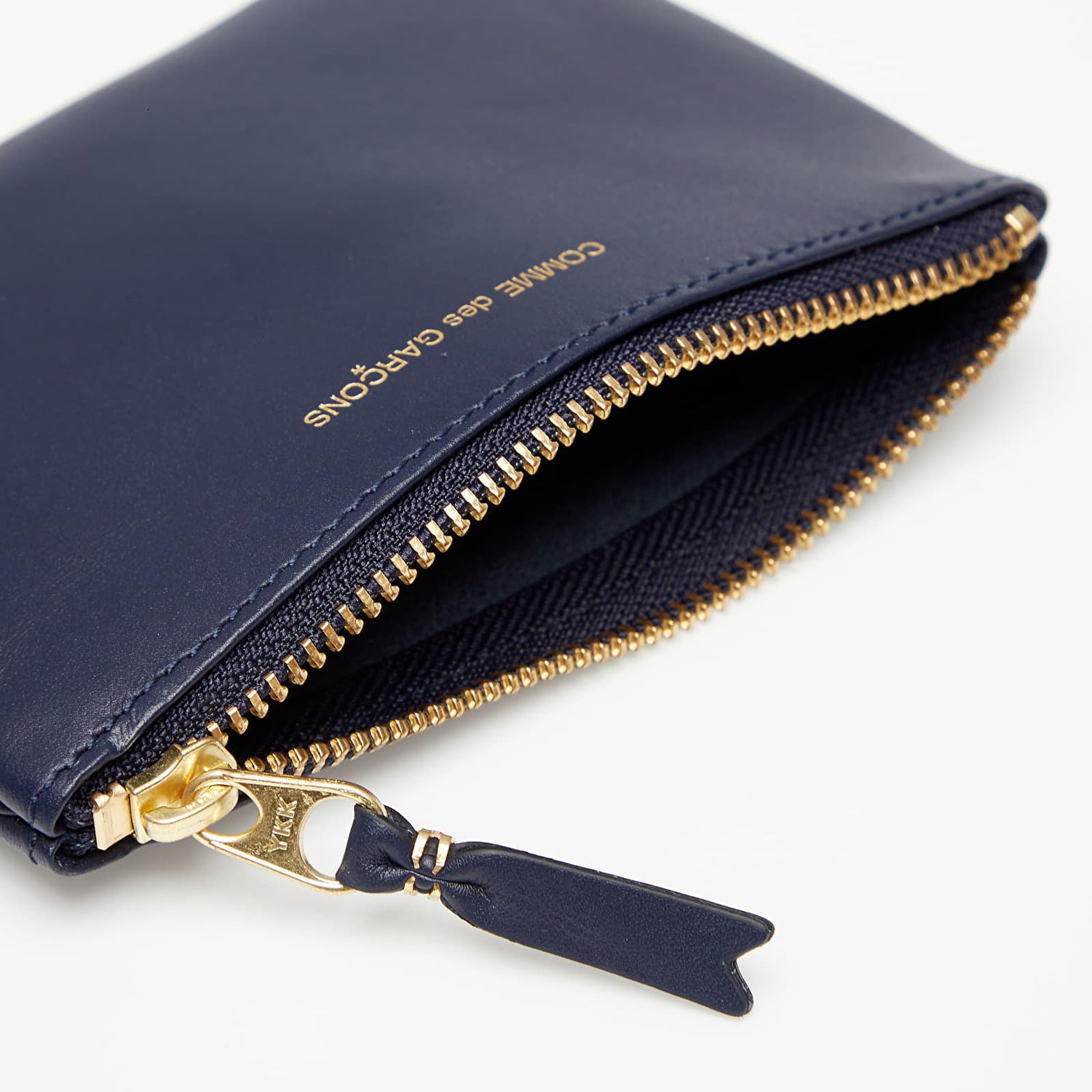 Tegnebog Comme des Garçons Classic Leather Wallet Navy Mørkeblå | SA8100 navy, 1