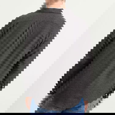 Skjorte Portuguese Flannel Teca Flannel Shirt Grå | AW25072-GRY, 3