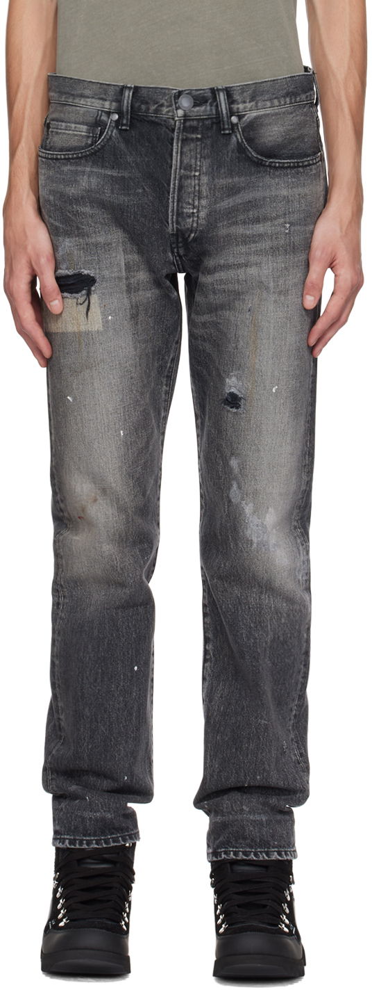 Jeans John Elliott John Elliott 'The Daze' Distressed Jeans Grå | G491E5710L, 0