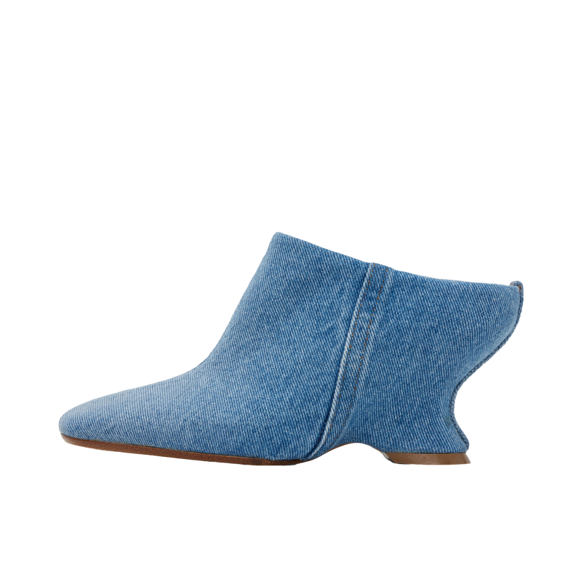 Sneakers og sko Dries Van Noten Denim Mules Blå | WS242-1387-609