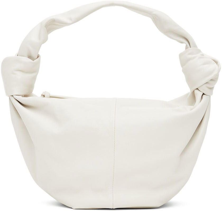 Håndtaske Bottega Veneta Teen Double Knot Jodie Bag Hvid | 690223 V1BW0, 0