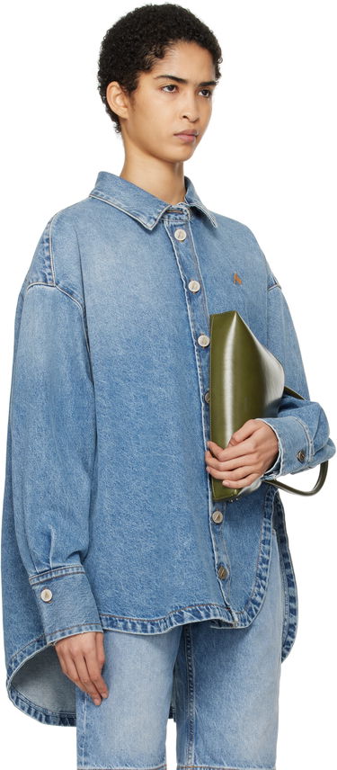 Skjorte The Attico Attico Diana Denim Shirt Blå | 250WCB00068 DDD085AA, 1
