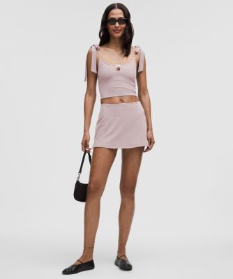 Tanktop lululemon Balletcore Nulu Bow Tank Top Lyserød | prod20002135, 7