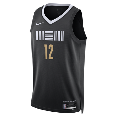 Jersey Nike Dri-FIT NBA Swingman Ja Morant Memphis Grizzlies City Edition 2023/24 Jersey Sort | DX8507-011, 0