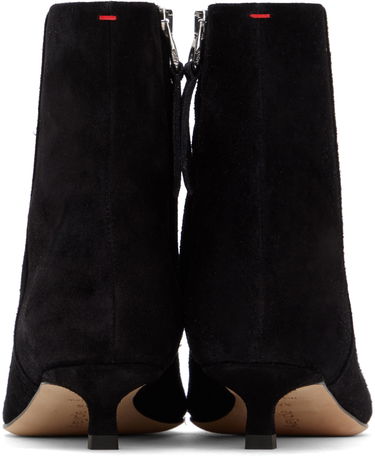 Skopleje Aeyde Aeyde Sofie Suede Kitten Heel Ankle Boots Sort | A11-AB-RMAP35KT-222-800-022, 1
