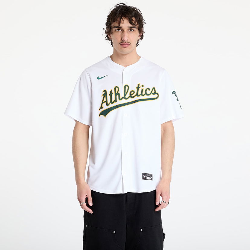 Jersey Nike Nike Oakland Athletics MLB Limited Home Jersey Hvid | LM25-FZHO-FZ-1U2