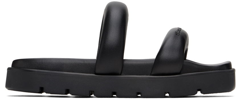 Sneakers og sko Alexander Wang Alexander Wang Jay Flatform Sandals Sort | 30324F059