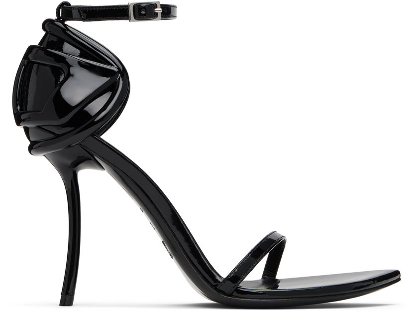 Tøj Diesel D-Ten&Half Heeled Sandals Sort | Y03662 P7381