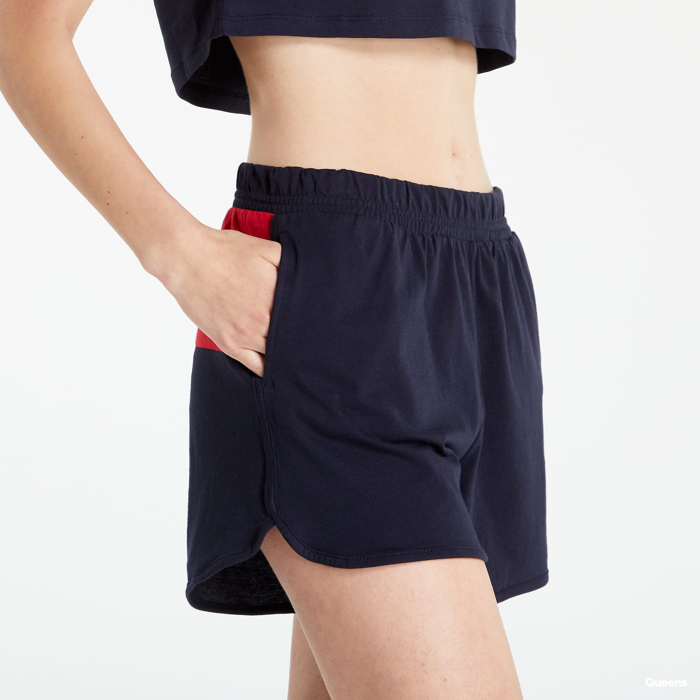 Shorts Tommy Hilfiger High Waist Shorts Mørkeblå | UW0UW03468-DW5, 1