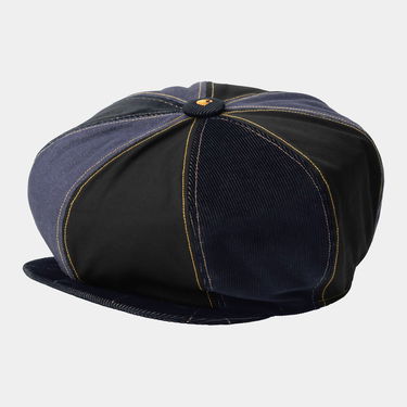 Kasket Carhartt WIP Nicholas Daley ND Ocean Cavern Paneled Mixed Fabric Baker Boy Cap Flerfarvet | I034906_2, 0