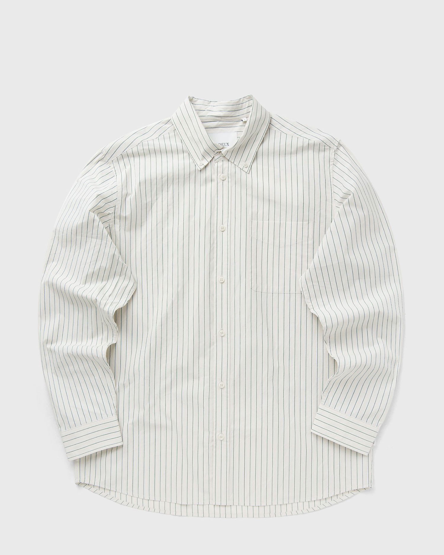 Skjorte Les Deux Stripe Poplin Shirt Hvid | 1000071-215, 1