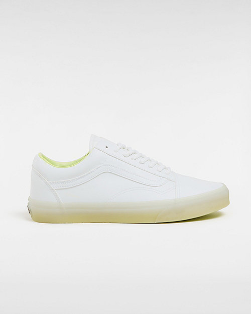 Sneakers og sko Vans Old Skool Shoes (glow To The Flo' White) Unisex White, Size 2.5 Hvid | VN0007NTWHT, 0