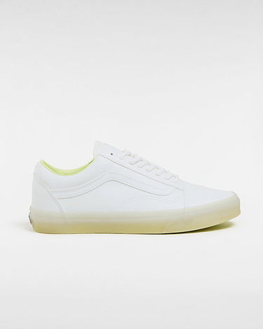 Sneakers og sko Vans Old Skool Shoes (glow To The Flo' White) Unisex White, Size 2.5 Hvid | VN0007NTWHT, 0