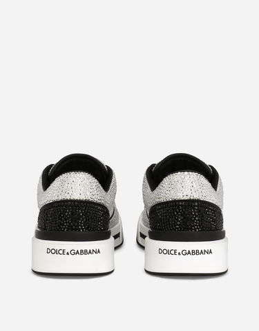 Sneakers og sko Dolce & Gabbana Calfskin New Roma Sort | CS2036AM80389697, 2